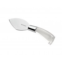 Guzzini Latina Stainless Steel Bell-Shaped Cheese Knife with Acrylic Handle HCBR1078